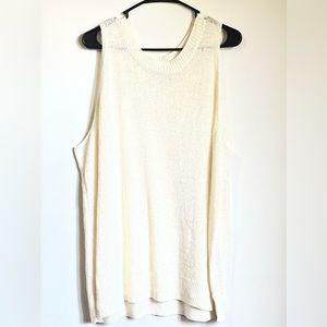 Old Navy Cream Sweater Vest